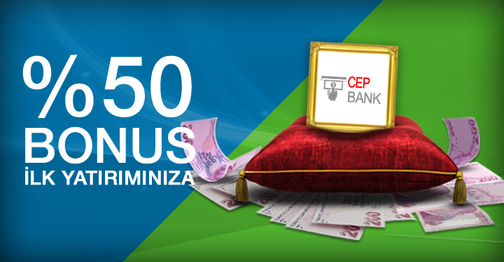 Superbetin % 50 Cepbank Bonusu
