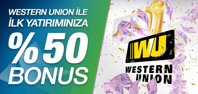 Western Union Yatırım Bonusu
